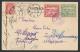 710: POLAR - brevkort frankeret med hhv. 10 re Knudsen fintagget samt 2 Spitsbergen lokal merker ( 5 + 10 re) sendt til Tyskland  fra Troms  19-7-1908 til Tyskland Utrop: 800, Startbud: 720