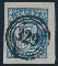 33: 1 - 4 skilling med PRAKT/LUX stempel 329 - VADS�. Meget bredrandet merke. H�yre merke med s� bred marg att neste merke synes. Utrop: 2000, Startbud: 1900