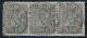 221: 11 - 1 skill 1 i 3 stripe lett retv. Stpl T�nsberg 21/4-1873. 1 hj. Avrundet. 3 striper er relativt sjeldene. Utrop: 400