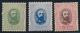 396: 32-34 PRIMA postfrisk serie Oscar II. Hk 6500,- Utrop: 2000, Startbud: 2600
