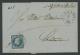 110: 4. Pent helbrev stemplet Egersund 25/2 1860. P�skrevet Nydalens Skipsrederi. Utrop: 400