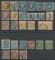 327: 2-21. 27 skillingsmerker p� to innstikkskort. Utrop: 600