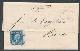 206: 4. Brevomslag luksusstemplet St�ren 19/6 1862. Arkivbrett gjennom merkets �vre del. 5 pkt iflg Postal. Utrop: 300