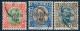 1807: Island. F. 162-4. Pent sett med overtykk Zeppelin 1931. (F. 3800) Utrop: 800