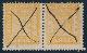 238: 6. 2sk v�pen 1863. Prima parstykke med blekkannullering. Uvanlig! Utrop: 700