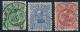 1073: 93-95. Haakon 1909 komplett i god kvalitet. (HK 4615) Utrop: 1000