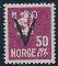 1218: 272. 50� V med vannmerke, ustemplet med lett hg. Spor - Tydelig VM Utrop: 600