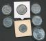 2268: USA 1 dollar 1922, 1/2 dollar 1893, 1963, 1964, 1967, 1982 og quarter 1973  v.kv Utrop: 400