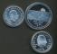 2072: 200 kroner 2008 Wergeland, 100 kroner 2003 og 50 kroner 1992 OL Lillehammer 94, alle i kapsel  proof Utrop: 500