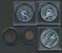 2209: Italia 3 s�lv mynter + 2 stk eldre mynter fra verdens mynter, SE BILDE Utrop: 300
