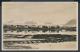 224: Fra Kings Bay, Spitsbergen. Overssiktsbilde av byen. Stpl Longyearbyen 3VII38 u/frim. Utrop: 75
