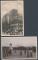 74: Lot 2 kort Christiania. Karl Johans Monumentet (C.A Erichsen No. 106, Postgtt 1912) og Akers Sparebank + Stortorvets Gjstgiveri (Mittet & Co No. 9, Postgtt 1937) Utrop: 100