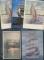 42: Lot 27 NORSKE seilskip/bter. Noen smformat. Br ses! Utrop: 150