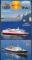 41: Lot 6 storformat kort fra HURTIGRUTEN. MS Richard With, Polarlys, Kong Harald og Harald Jarl Utrop: 150