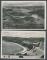 118: Lot 2 kort Flekkefjord. Utsikt fra hgfjell og badestranden. Begge ubrukte Utrop: 100