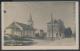 264: Vikersund Kapel. Med biler i bakgrunnen p veien. Enerett Vikersund Bokhandel. Postgtt VIKERSUND 1932 Utrop: 100