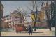 93: Christiania. Flott fargekort med nrbilde av gammel bil ved Nationaltheateret og Hotel Continental. Postgtt 1919 Utrop: 75
